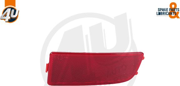 4U Autoparts 60029MR - Reflex Reflector motal.fi