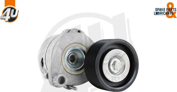 4U Autoparts 14408ME - Belt Tensioner, v-ribbed belt motal.fi