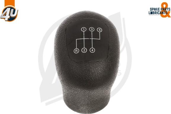 4U Autoparts 26958ME - Gear Lever Knob motal.fi