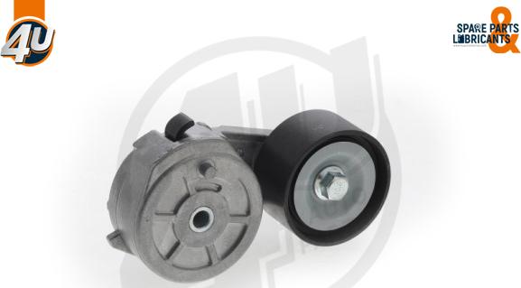 4U Autoparts 26635ME - Belt Tensioner, v-ribbed belt motal.fi