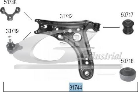 3RG 31744 - Track Control Arm motal.fi