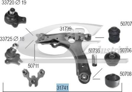 3RG 31741 - Track Control Arm motal.fi