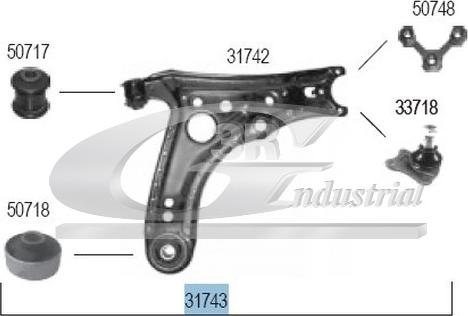 3RG 31743 - Track Control Arm motal.fi