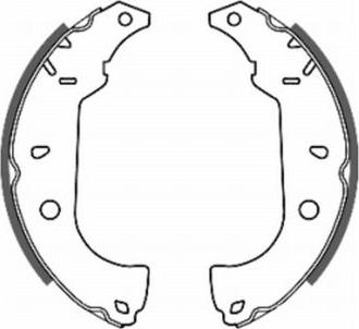 ABE C0F004ABE - Brake Shoe Set motal.fi