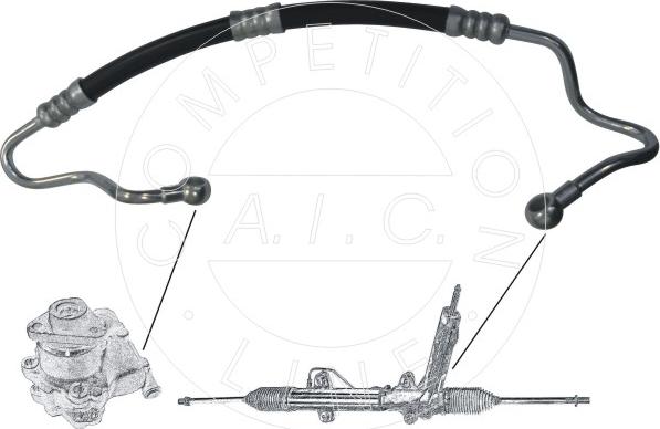 AIC 54942 - Hydraulic Hose, steering system motal.fi