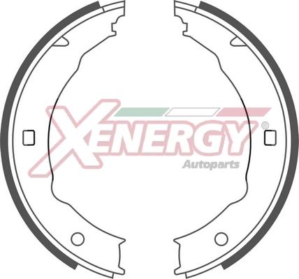 AP XENERGY X50352 - Brake Shoe Set motal.fi