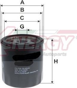 AP XENERGY X159618 - Oil Filter motal.fi