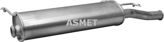 Asmet 09.092 - End Silencer motal.fi