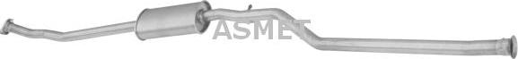 Asmet 09.072 - Middle Silencer motal.fi