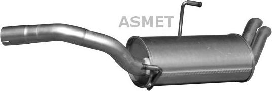 Asmet 09.101 - End Silencer motal.fi