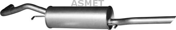 Asmet 06.018 - End Silencer motal.fi