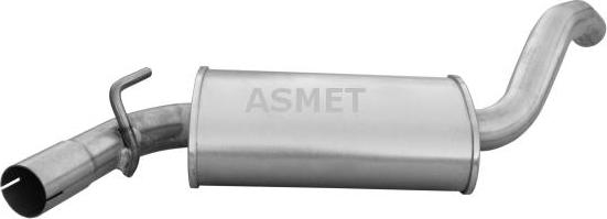 Asmet 03.036 - Middle Silencer motal.fi
