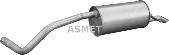 Asmet 03.112 - End Silencer motal.fi