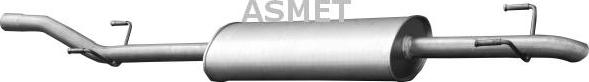 Asmet 02.045 - End Silencer motal.fi