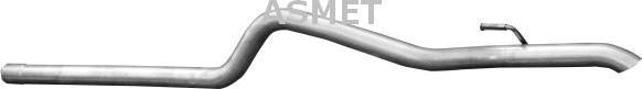 Asmet 02.042 - Exhaust Pipe motal.fi