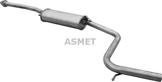 Asmet 07.091 - Middle Silencer motal.fi