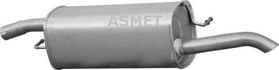 Asmet 07.206 - End Silencer motal.fi