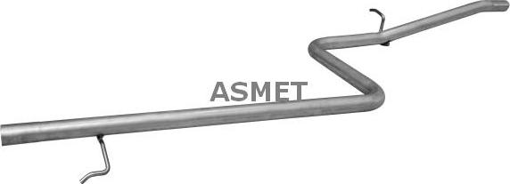 Asmet 16.067 - Exhaust Pipe motal.fi