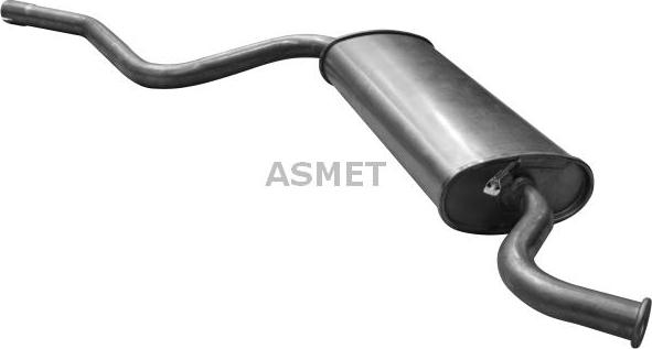 Asmet 16.024 - End Silencer motal.fi