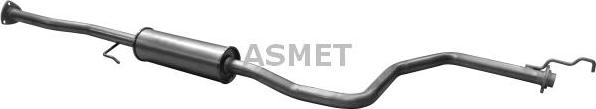 Asmet 13.006 - Middle Silencer motal.fi