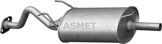 Asmet 13.022 - End Silencer motal.fi