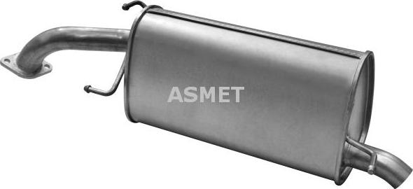 Asmet 31.001 - End Silencer motal.fi