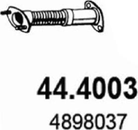 ASSO 44.4003 - Exhaust Pipe motal.fi