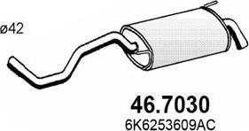 ASSO 46.7030 - End Silencer motal.fi