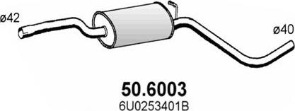 ASSO 50.6003 - Middle Silencer motal.fi