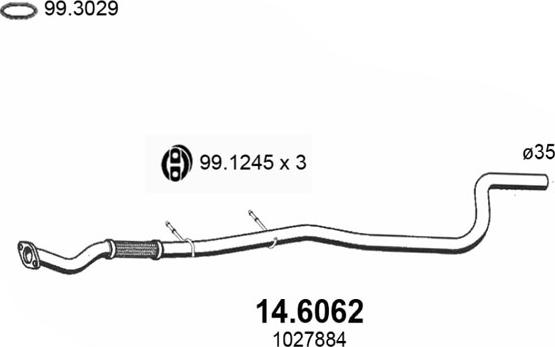 ASSO 14.6062 - Middle Silencer motal.fi