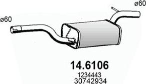 ASSO 14.6106 - Middle Silencer motal.fi