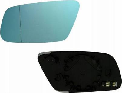 AUDI 8D0857535E - Mirror Glass, outside mirror motal.fi