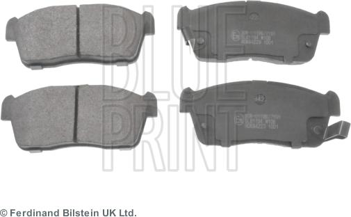 Blue Print ADK84223 - Brake Pad Set, disc brake motal.fi