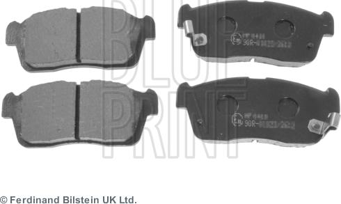 Blue Print ADN142145 - Brake Pad Set, disc brake motal.fi