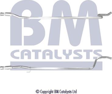 BM Catalysts BM50481 - Exhaust Pipe motal.fi