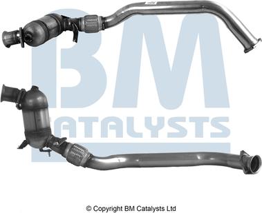 BM Catalysts BM80164H - Catalytic Converter motal.fi