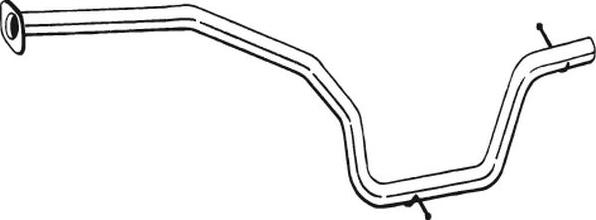 Bosal 900-033 - Exhaust Pipe motal.fi