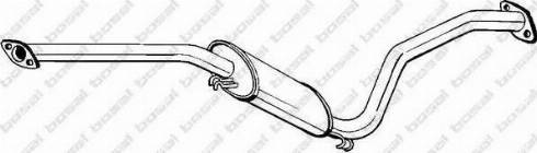 Bosal 285-811 - Middle Silencer motal.fi