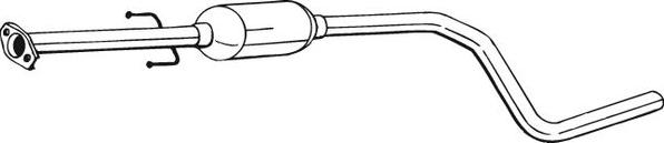 Bosal 281-945 - Middle Silencer motal.fi