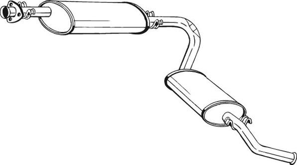 Bosal 283-011 - End Silencer motal.fi