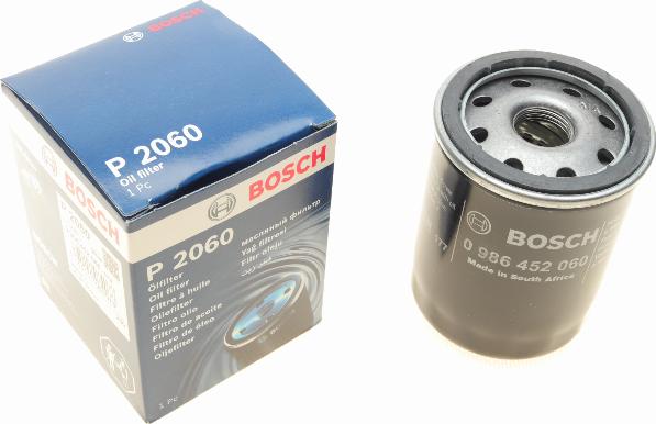 BOSCH 0 986 452 060 - Oil Filter motal.fi