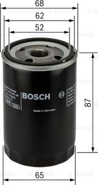 BOSCH 0 986 452 060 - Oil Filter motal.fi