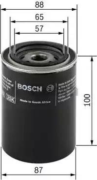 BOSCH 0 986 452 006 - Oil Filter motal.fi