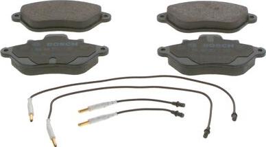 BOSCH 0 986 460 950 - Brake Pad Set, disc brake motal.fi