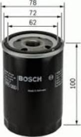 BOSCH 0 986 627 648 - Oil Filter motal.fi