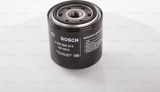 BOSCH 0 986 B00 014 - Oil Filter motal.fi