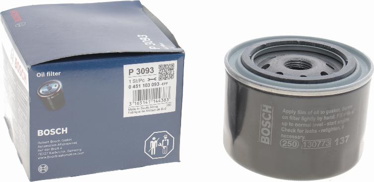 BOSCH 0 451 103 093 - Oil Filter motal.fi