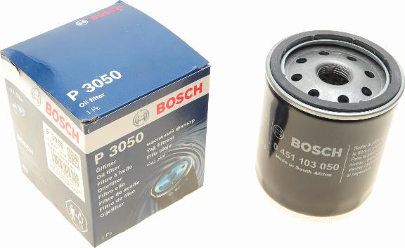 BOSCH 0 451 103 050 - Oil Filter motal.fi