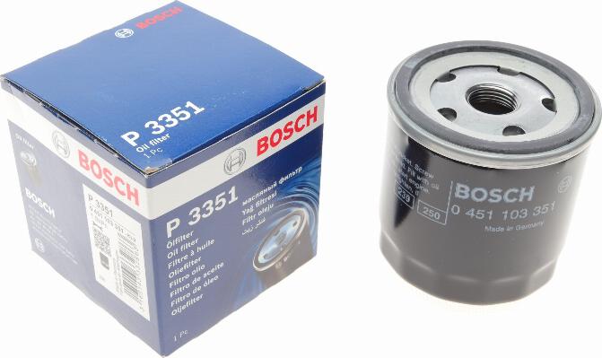 BOSCH 0 451 103 351 - Oil Filter motal.fi