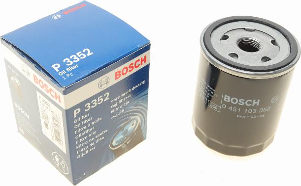 BOSCH 0 451 103 352 - Oil Filter motal.fi